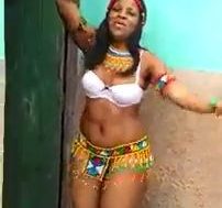 Kzn girl sexy girl half naked dance for you