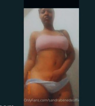 sandra benede trending video on social media.