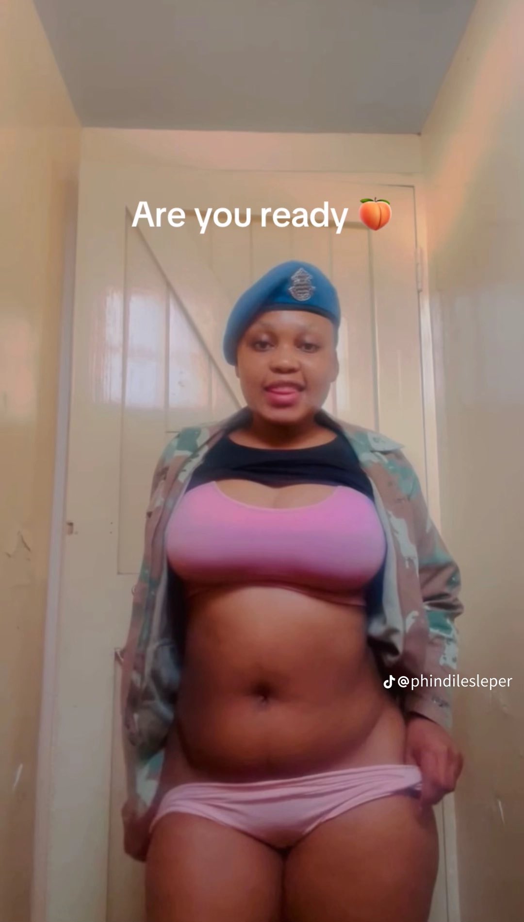 phindile sleper trending video on social media.