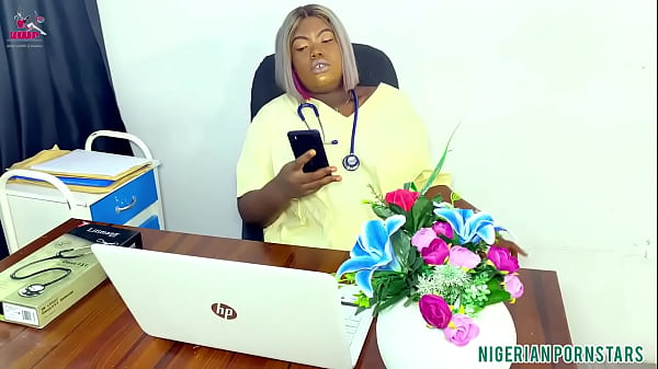 Lazy Nurse Enjoy Nigerian Big Black Dick