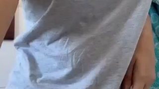 Big tits South African gal in a dickies t-shirt!