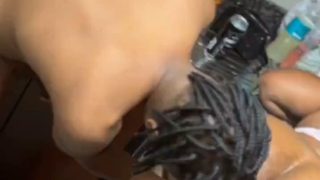 Lucky dude penetrate huge ass mature!